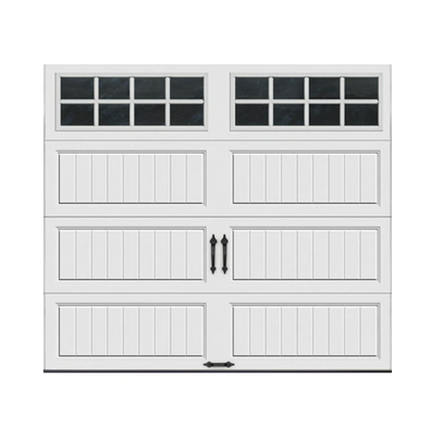 Insulated White Garage Door, 7 Foot Garage Door