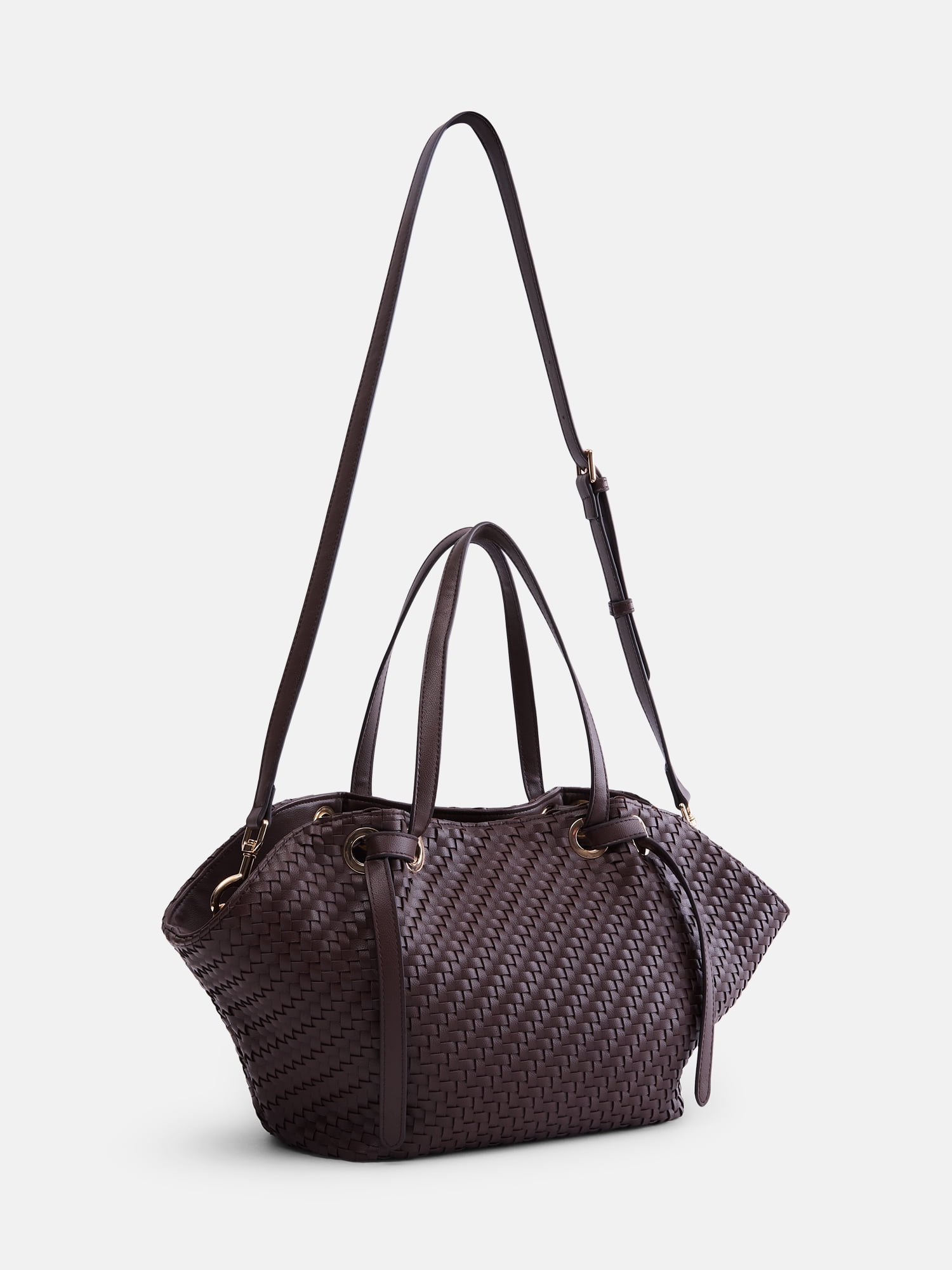 Scenario Women's Mini Clam Tote, Brown