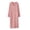 01-Pink, variant on Women's Fleece Long Nightgown Fall Winter Plush Cozy Warm Pullover Sleepdress Loungewear with Pockets