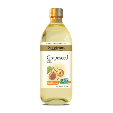 Spectrum Naturals Expeller Pressed Refined Grapeseed Oil, 16 Fl Oz Spectrum Naturals Expeller Pressed Refined Grapeseed Oil, 16 Fl Oz