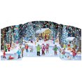 thumbnail image 2 of Calendario de adviento Patinadores navideños Vermont Christmas Company, 2 of 2