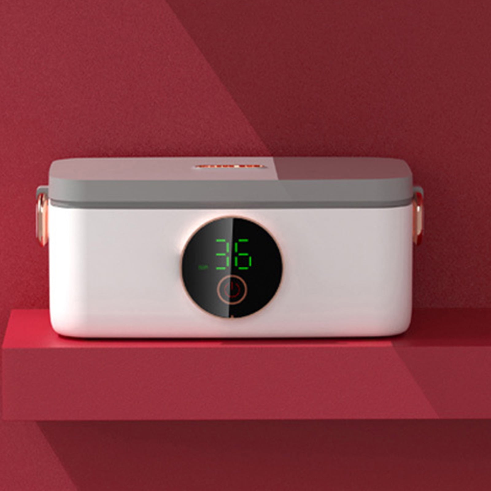 Electric Heating Lunch Box Wireless Portable USB Rechargeable Lunch Box 1000mL 16000mAh Insulation Lunch Container