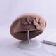 thumbnail image 1 of Versión coreana de gorro de lana Boina de invierno con doble flor europea y americana británica, 1 of 5