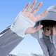 thumbnail image 4 of Camisa de protección solar con capucha para hombre, camisa de refrigeración con capucha de verano para montaña y escalada en roca, pesca, uso diario 2XL Gris Profundo, 4 of 8