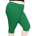 thumbnail image 1 of Stretch Is Comfort Women's Plus Size Knee Length Leggings| Adult X-Large - 7x, 1 of 5