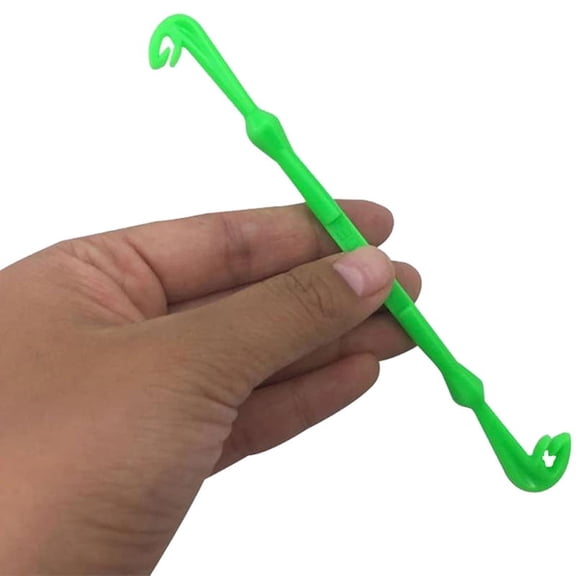 2PCs Hook Loop Tyer/Disgorger Tie Nail Knot Tying Tool Tackle Fly Fishing Hook