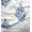 Bleu Lavande, variante sur Soimoi Tissu Voile de Coton Feuilles et Floral Imprimé au Bloc Tissu d'Artisanat au Yard 56 Pouces de Large