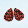 thumbnail image 1 of Up to 65% Off Fashion Trend Personality Leather Pattern Drop Earrings Jewelry Gift Necklace Rings Earring Jewelry on Clearance, 1 of 2