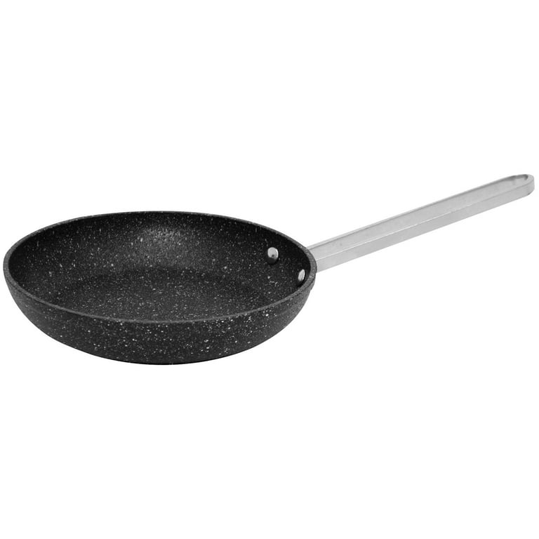 THE ROCK by Starfrit Personal Fry Pan with Stainless Steel Handle, 6.5