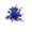 A, variant on huayou Independence Day Colorful Patriotic Glitter Tassel Hair Ball, 250th anniversary Day Party Home Decor, for Hair Shoes Hat Ties Gifts Clothes