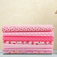 thumbnail image 6 of LYUMO 3 Types 7pcs 50*50cm Cotton Fabric DIY Assorted Squares Pre-Cut Bedding Suite Quarters Bundle, DIY Assorted Cotton Fabric, Pre-Cut Cotton Fabric Bedding, 6 of 8