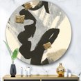 thumbnail image 3 of Designart 'Glam Collage II' Glam Metal Circle Wall Art, 3 of 3