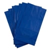 JAM Paper Kraft Lunch Bags, Blue, 5 x 9.75 x 3, 1/Pack