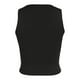 thumbnail image 5 of Camiseta sin mangas con cuello redondo y corte corto para mujer - Camiseta básica informal de verano para adolescentes, mezcla de nailon y spandex, tallas XS-XXXL, 5 of 5
