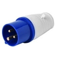 thumbnail image 3 of Industrial Socket Connector Socket Plug Electrical Plug 10Pcs Industrial Socket Connector BEM-013 3 Cores IP44 Waterproof Plug 16A 220-250V, 3 of 8