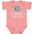 thumbnail image 3 of Inktastic My Great Grandpa Loves Me Boys or Girls Baby Bodysuit, 3 of 5