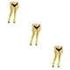 thumbnail image 4 of Sonducket 1 par de pantimedias con tirantes a la moda, calcetines con diseño de agujeros, medias de red llamativas, medias altas, amarillo Type1 NO1, 4 of 6