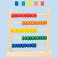 thumbnail image 6 of ETHKIA Miniature Counting Frame, 5 Rows, Learning Mathematics Abacus, Ideal for Teaching Place Arithmetic In Classrooms or At Home Beige, 6 of 7