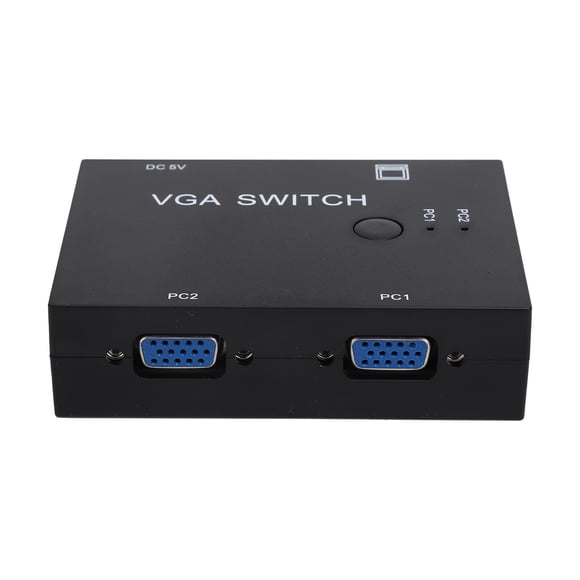 Conmutador VGA 2 entradas +1 salida Convertidor de host multicomputador 2 hosts en 1 pantalla de visualización