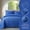 Dark blue, variant on 2/3 Piece Solid Color Coin Pattern Bedspread Set, Exquisite Quilted Stitching, Lightweight Breathable All Season Home Bedding, Multiple Colors Available(White,Twin)