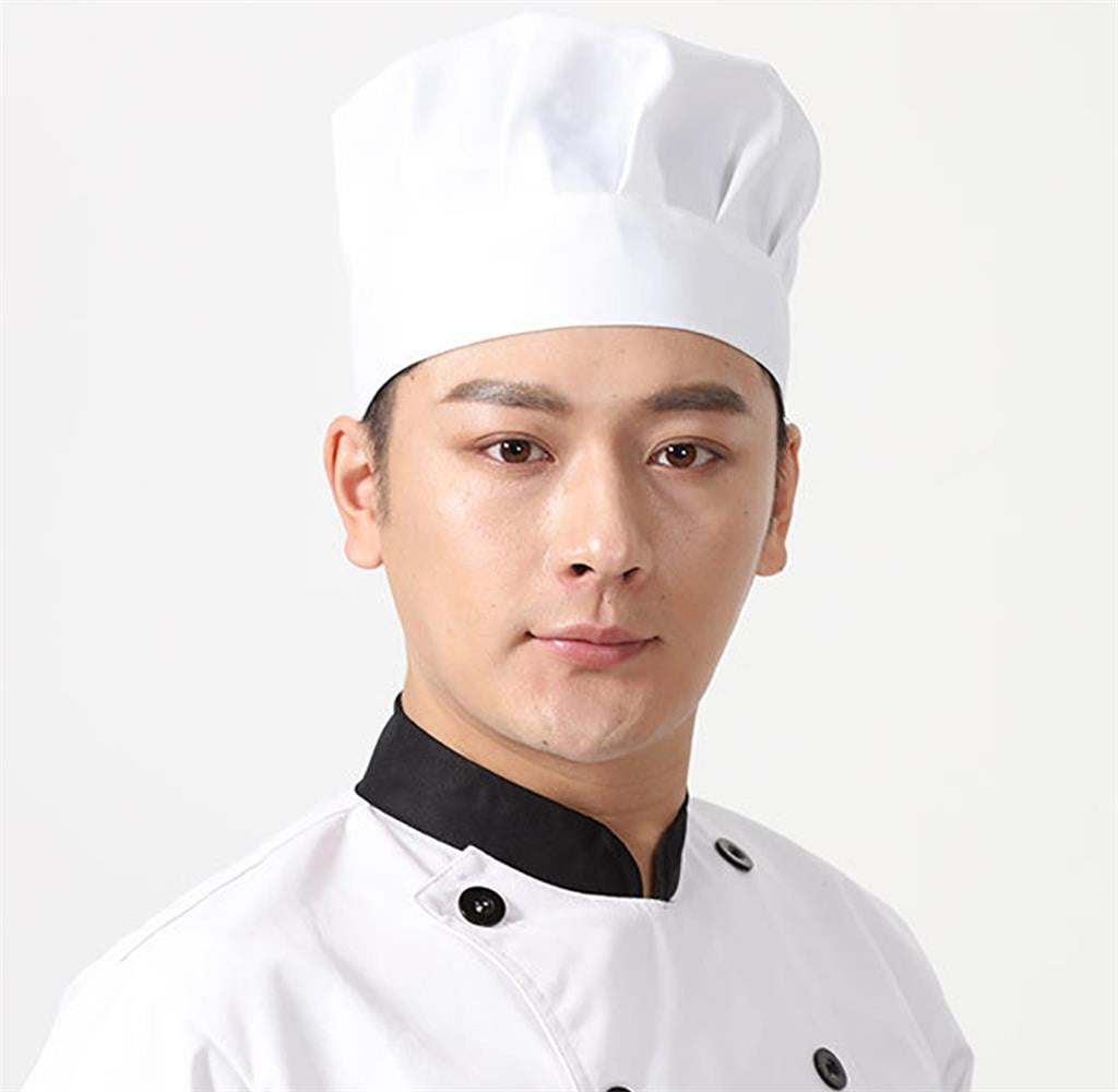 Chef Hat Adult Adjustable Baker Kitchen Cooking Chef Cap 