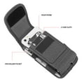 thumbnail image 3 of Universl Nylon 6.75 X 3.75 X 0.75 inch Vertical Cell Phone BeltLoop Holster Case, 3 of 7