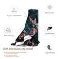 thumbnail image 3 of Beach Towel Black Clover Asta Towel Decor Stuff Quick Dry Super Absorbent Towel Oversized Sand Free Towel Women Men 27.5"X55", 3 of 7