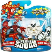 Marvel Super Hero Squad Series 16 Spider-Man & Moon Knight Action Figure 2-Pack