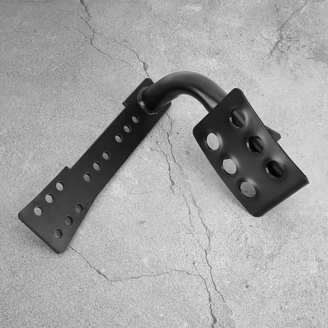 CAR PEDAL DE METAL DE METAL Izquierda Lante De Descanso Decoración De La Decoración Del Pie Para JK 2008-2017