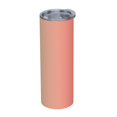 20oz Stainless Steel Mug Reusable Tumbler With Lid And Straw For Hot ...