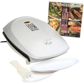 George Foreman Contact Smokeless - Ready Grill, Family Size (4-6 Servings) GRS6090B