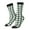 2 Black-1, variant on Scottish Checkered Print Adult Socks for Men & Women,Calf Socks, Ankle Socks,Boots Socks,Breathable Casual Sock,Unisex Crew Socks