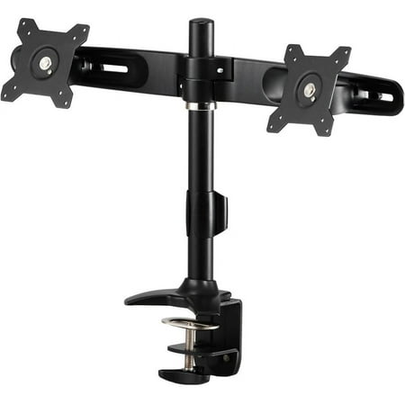 UPC: 0650177302898 | Amer Networks Dual Monitor Mount with Desk Clamp  Black