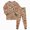 Y116-Coffee, variant on CAUYDY Toddler Girls Boys Halloween Cartoon Graphic Pajamas Pjs for Boy Jammies Long Sleeve Top and Pant Sleepwear Clothes Sets