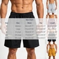 thumbnail image 3 of Aimik Mens Athletic Shorts Elastic Waist Mens Sport Shorts Summer Quick Dry Active Shorts for Running or Workout, 3 of 5
