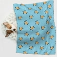 thumbnail image 6 of Pofeuu Turtle Print Puppy Blanket,Dog Blankets,Pet Blanket Cozy Cat Blankets for Indoor Cats, Fuzzy Pet Blanket for Kitten Doggy Dog Blankets-Small, 6 of 8