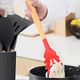 thumbnail image 5 of Juego de utensilios de cocina de silicona de 2 piezas, utensilios de cocina de madera fáciles de limpiar, utensilios de cocina antiadherentes, 5 of 5
