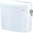 thumbnail image 2 of TOTO® Aquia IV® Cube Dual Flush 1.28 and 0.9 GPF Toilet Tank Only with Right Hand Trip Lever, Cotton White - ST436EMNR#01, 2 of 5