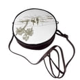 thumbnail image 4 of Lsque Cowboys Riding A Horse Near A Tree Pattern Shoulder Bag – Microfiber Leather Crossbody with Detachable Strap & Handle Ring, Waterproof & Durable, Elegant Everyday Carry, 4 of 5
