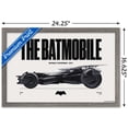 thumbnail image 3 of DC Comics Batman: 85th Anniversary - The Batmobile 2016 Wall Poster, 14.725" x 22.375" Framed, 3 of 5