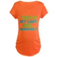 thumbnail image 1 of CafePress - This Is My Last One. . . - Maternity Dark T-Shirt, 1 of 1