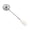 A-White, variant on Yum Time 2PC Kitchen Drain Rack,One-Face Stainless Steel Duster Strainer One-Handed Operation Spring Sticks Sugar Flour Spice Baking Tool,Drain Rack,1X Stainless Steel Powder Sprinkler Strainer