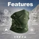 thumbnail image 2 of Bufanda Térmica Unisex para Invierno con Diseño de Malla Transpirable, Ideal para Actividades al Aire Libre, Protección contra el Frío y el Viento, Incluye Dos Accesorios Multifuncionales, Talla, 2 of 6