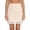 Beige, variant on Women Half Slips Lace Trim Underskirt Above Knee Half Slip for Under Dresses