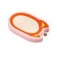 thumbnail image 3 of Oval Cat Scratch Pad Sisal Cat Scratch Pad Bowl Furniture Protector Training Toy Pink, 3 of 9