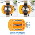 thumbnail image 4 of Kit para cambiar la pila del reloj - Abridor de caja de reloj con soporte, pinzas - Manual del usuario - Para abrir la tapa del reloj girando, 4 of 5