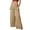 Gold, variant on Womens Plazzo Pants Solid Color Shiny Sequin Wide Leg Pants Spring Summer Comfortable Style Mid Waist Slim Fit Stylish Going Out Long Trousers