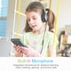 thumbnail image 5 of MEE audio KidJamz KJ55 Auriculares Seguros para Niños USB-C con Luces LED para Niños y Niñas / Estudiantes / Escuela / Biblioteca / Aula (Negro), 5 of 9