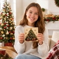 thumbnail image 5 of Christmas DIY Craft Kit Decoration Set, Holiday Handmade Ornament Project, pearl art diy kit Creative Seasonal Artwork Activity, Pearl Painting for Adults Home Decor Gift and Hobby Craft, 5 of 5