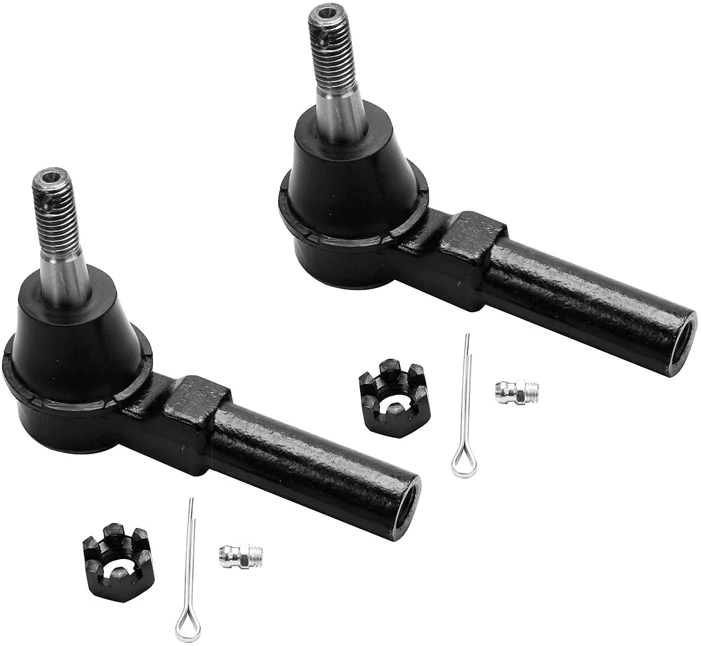 Detroit Axle Front Lower Control Arm And Outer Tie Rod Kit For 2002-2007 Saturn Vue Pontiac Torrent
